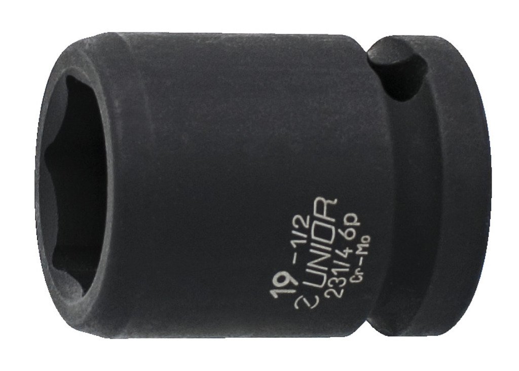 بوكس اسود 1/2" مسدس * 27 ملم 231/4 UNIOR