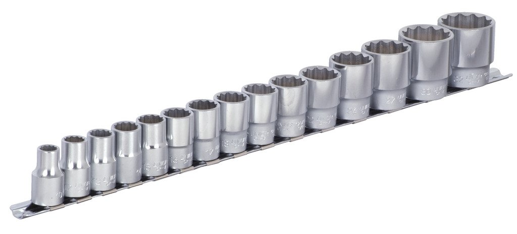 "طقم بوكس ريل 1/2 * 10 - 32 / 15 PCS 190H12P15 UNIOR