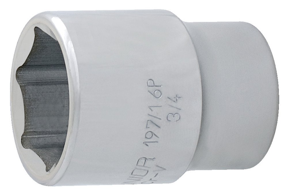بوكس 3/4 "مسدس * 1 7/8" كروم 197/1 UNIOR