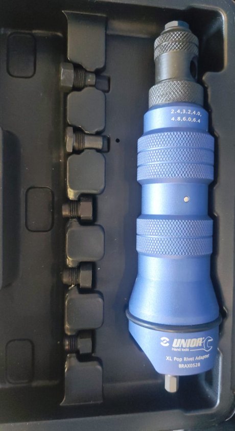 مكبس زراعة صواميل * M3-M10 / 6.35 ملم 1/4 28Nm 1306/6 UNIOR